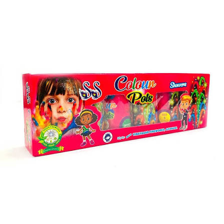 MULTI COLOUR SHOWERS (5 PCE)